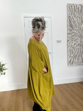 Load image into Gallery viewer, Needle cord loose fit cocoon dress
