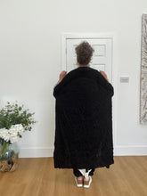 Load image into Gallery viewer, Cover up loose crinkle oversized long jacket
