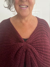 Load image into Gallery viewer, Twist front cable knit
