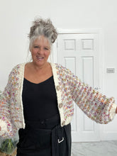 Load image into Gallery viewer, Hand knitted chunky Cardi
