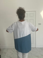 Load image into Gallery viewer, ID range t-shirt /denim top
