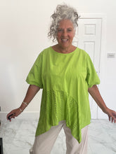 Load image into Gallery viewer, ID Range cotton &amp; Broderie Anglais top
