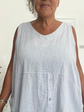 Load image into Gallery viewer, Light grey asymmetrical top
