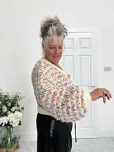 Load image into Gallery viewer, Hand knitted chunky Cardi
