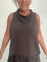 Load image into Gallery viewer, Sweatshirt tank top
