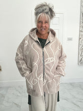 Load image into Gallery viewer, Beige wool mix jacket
