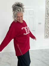 Load image into Gallery viewer, Sparkle 2 zip sweatshirt
