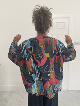 Load image into Gallery viewer, Bella Blue navy multi coloured top
