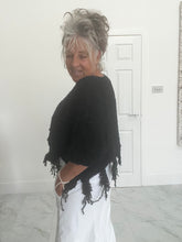 Load image into Gallery viewer, Cover up shredded boucle supersoft knit

