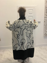 Load image into Gallery viewer, Edge to Edge wool mix coat
