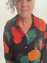 Load image into Gallery viewer, Bella blue spot pattern shirt dress
