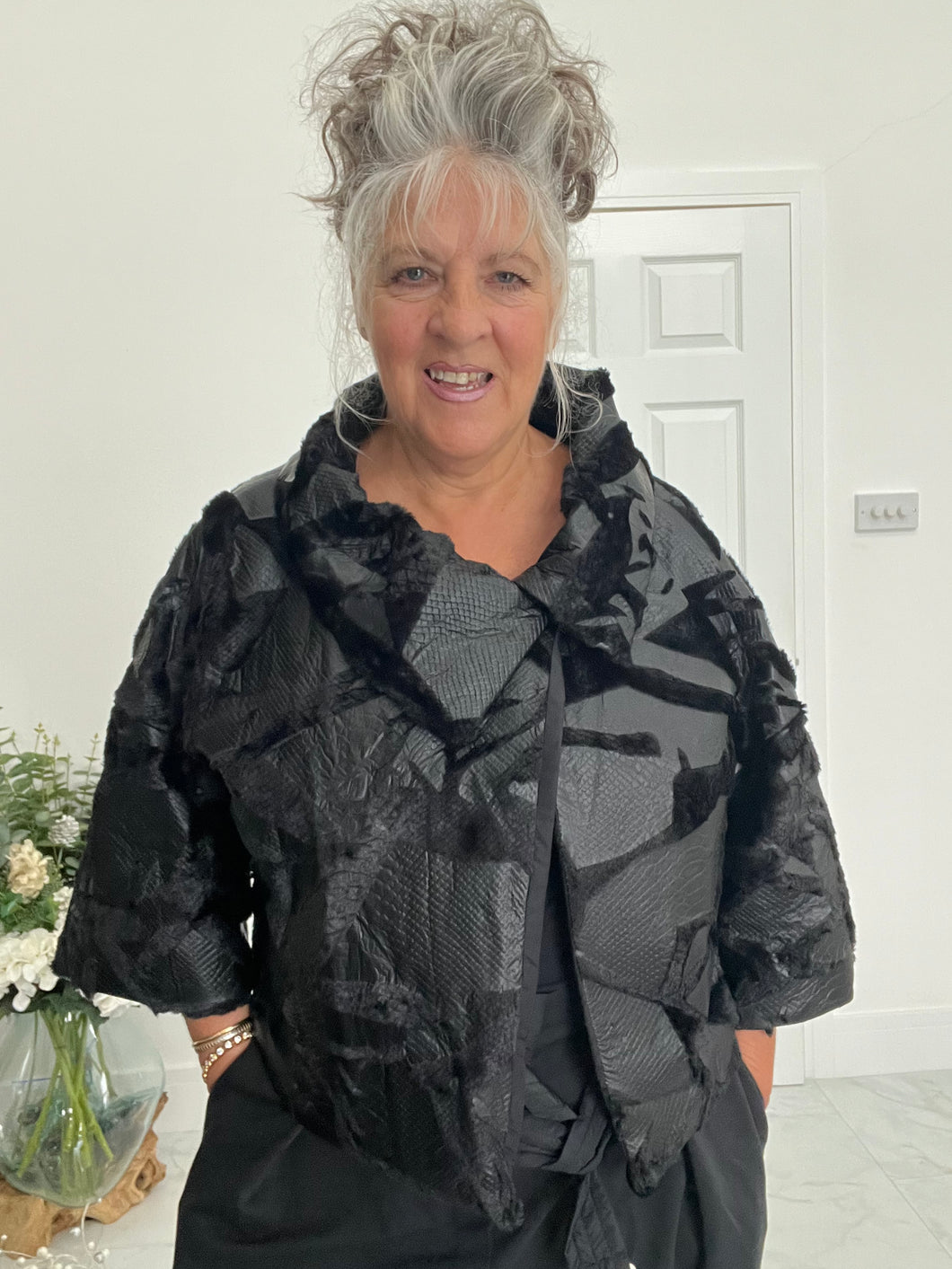 Cover Up cropped jacket