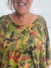 Load image into Gallery viewer, Bella Blue multi coloured top

