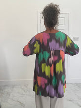 Load image into Gallery viewer, Bella blue multi coloured top
