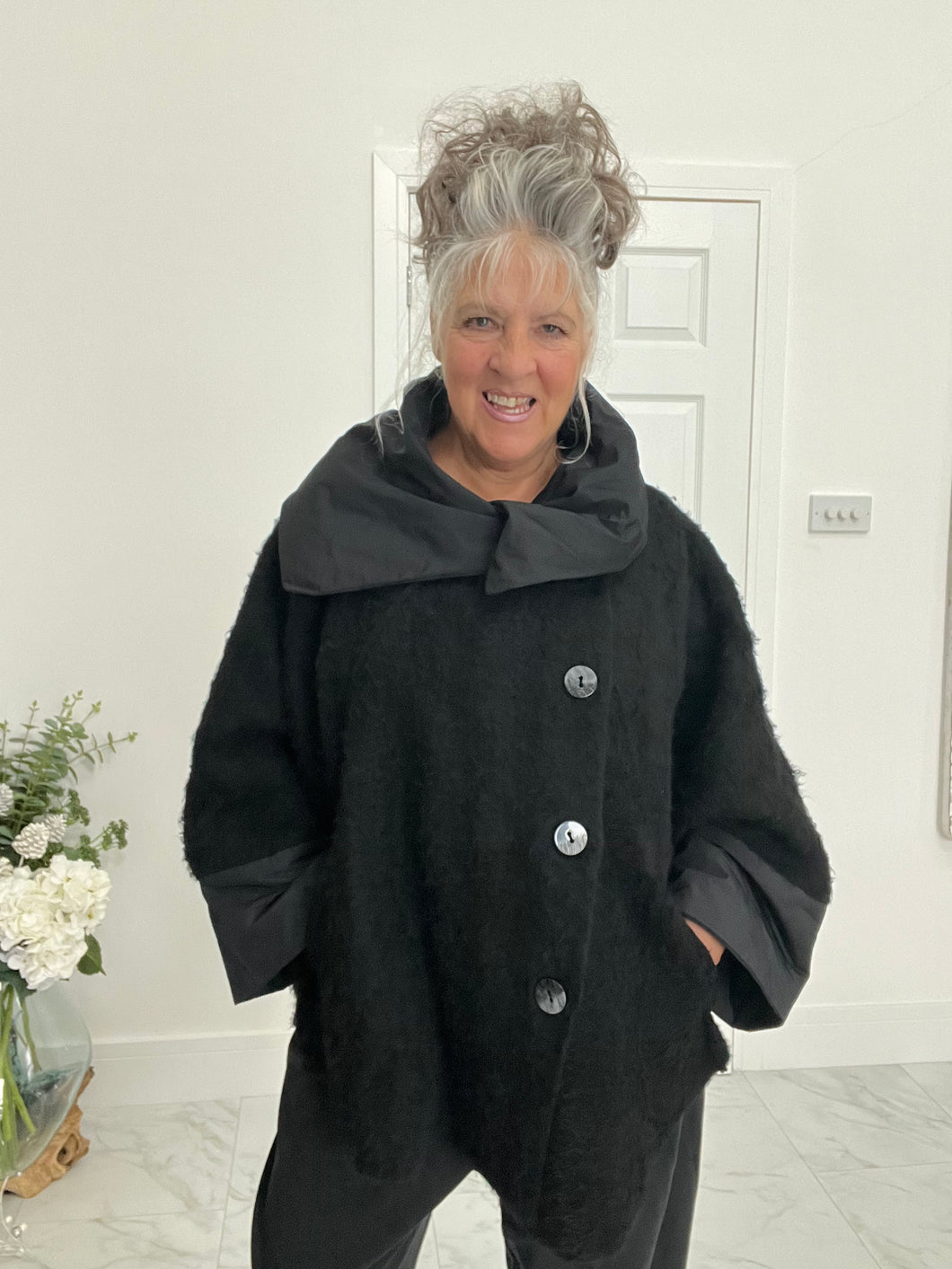 Cover Up oversized jacket