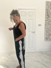 Load image into Gallery viewer, Tie dye dungaree
