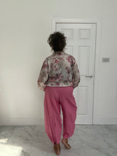 Load image into Gallery viewer, Pink denim baggy pants
