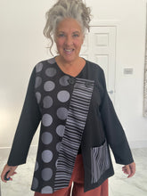 Load image into Gallery viewer, ID circle &amp; stripe jacket
