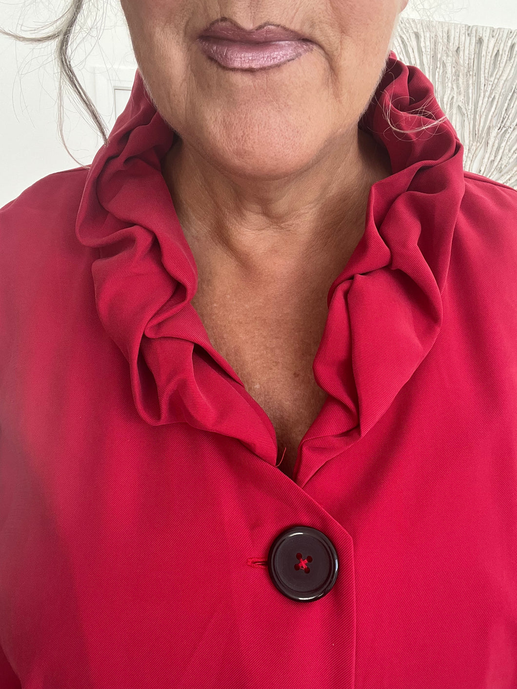 ID crinkle collar jacket