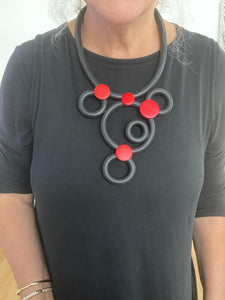 Rubber necklace