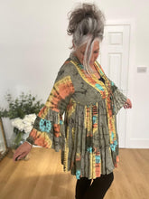 Load image into Gallery viewer, Beautiful coloured tiered dress/top
