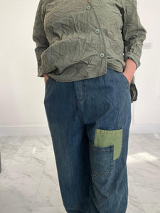 Bella Blue soft denim baggy pants